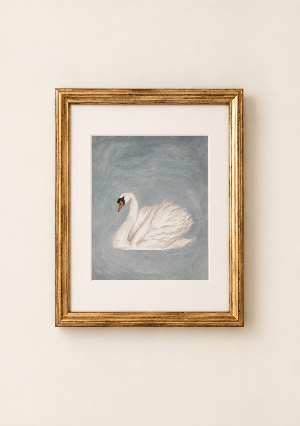 Illustration imprimée | « Le Cygne»