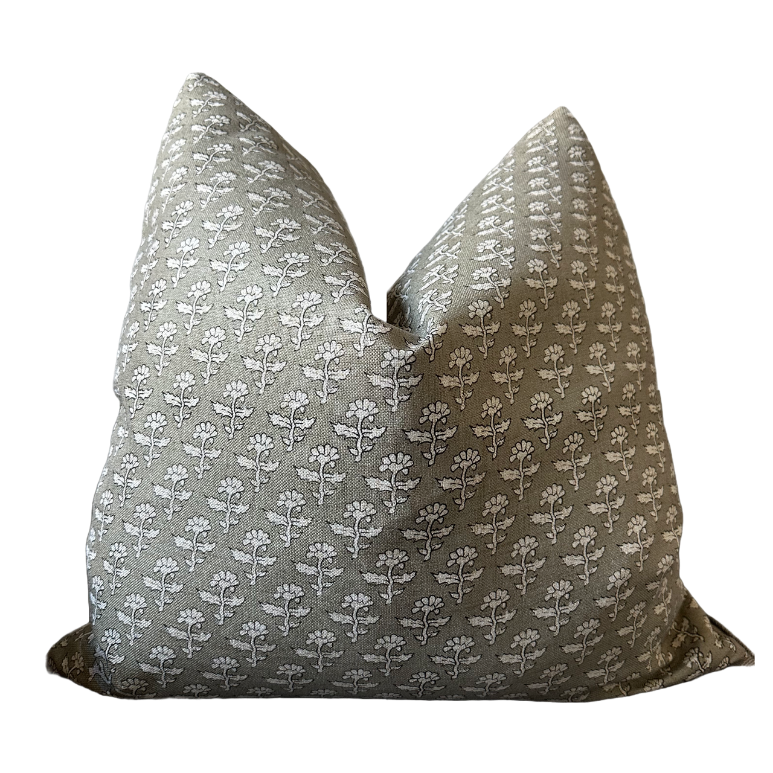 Housse de coussin Meredith | Block print
