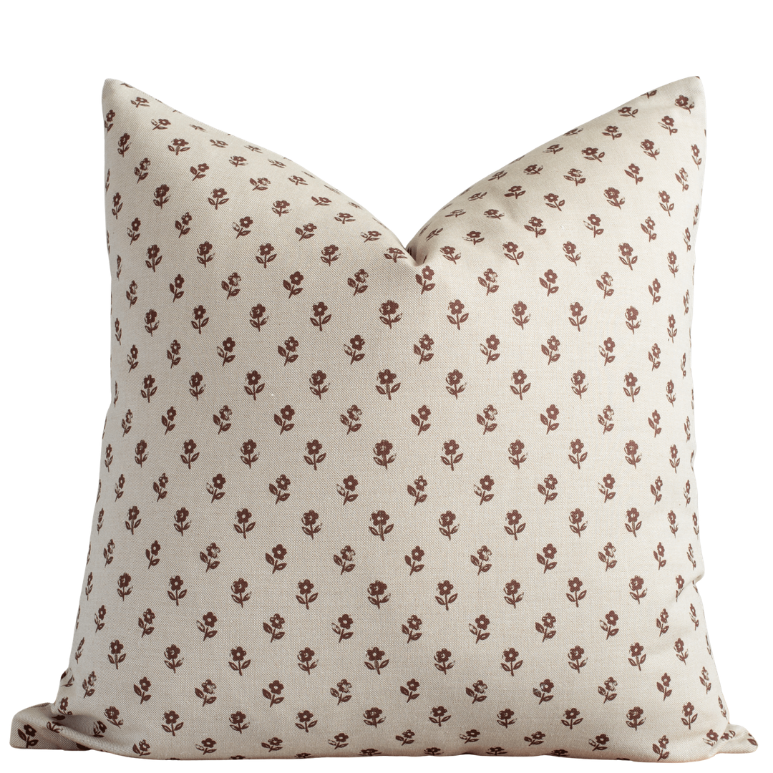 Housse de coussin Pippa  |  Motif floral délicat