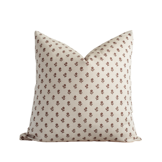 Housse de coussin Pippa  |  Motif floral délicat