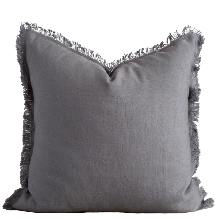 Housse de coussin Finn | Bleu-gris