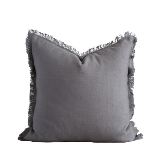 Housse de coussin Finn | Bleu-gris