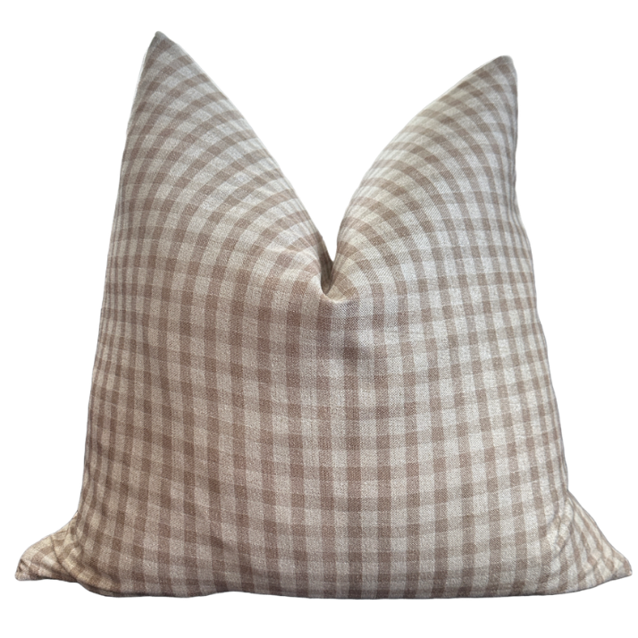 Housse de coussin Jessie | Motif Vichy
