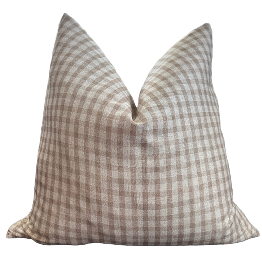 Housse de coussin Jessie | Motif Vichy