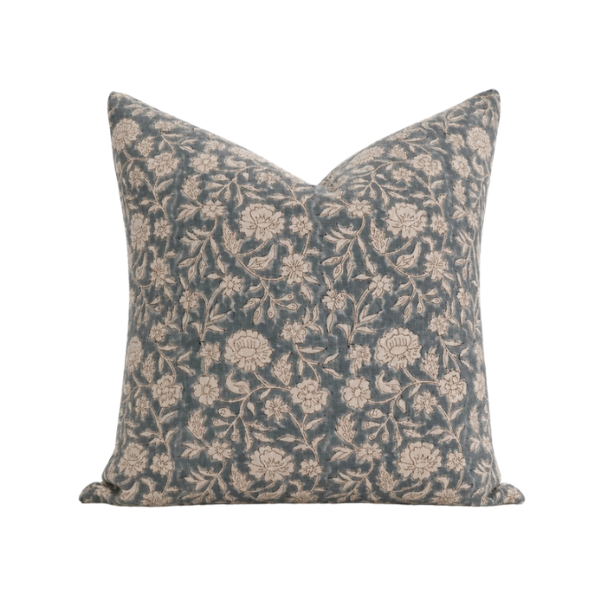 Housse de coussin florale Camille | Imprimé bloc floral