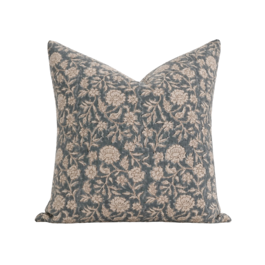 Housse de coussin florale Camille | Imprimé bloc floral