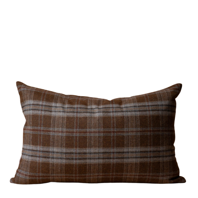 Housse de coussin THATCHER | À carreaux