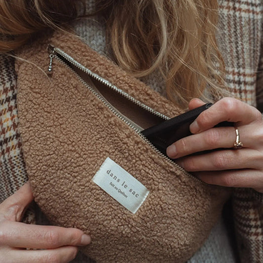 Sac banane en sherpa