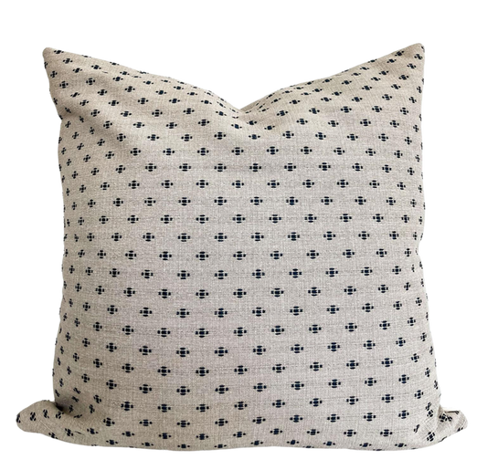 Housse de coussin Dahlia | Motif floral géométrique