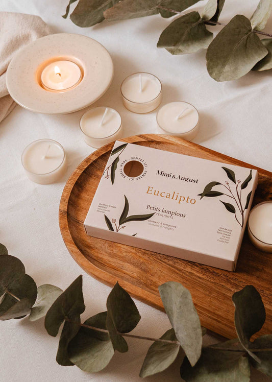 Coffret de lampions parfumés Eucalipto