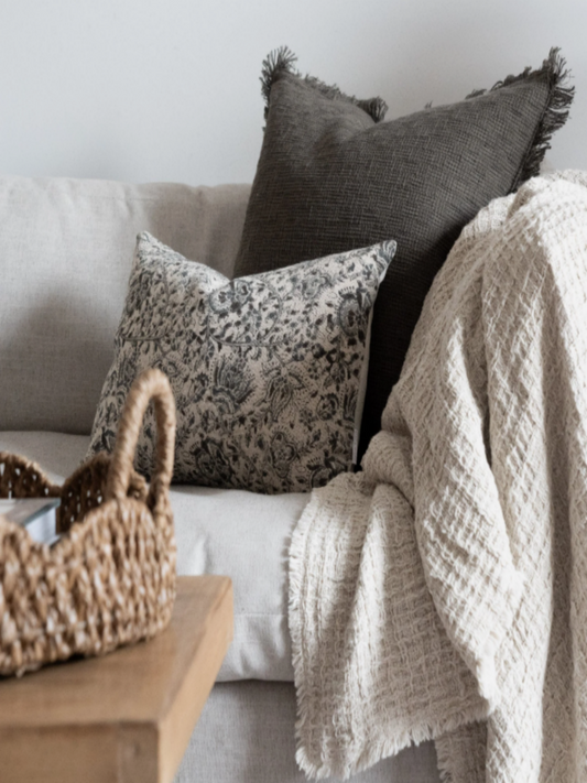 Aubrey Cushion Cover | Botanical Print