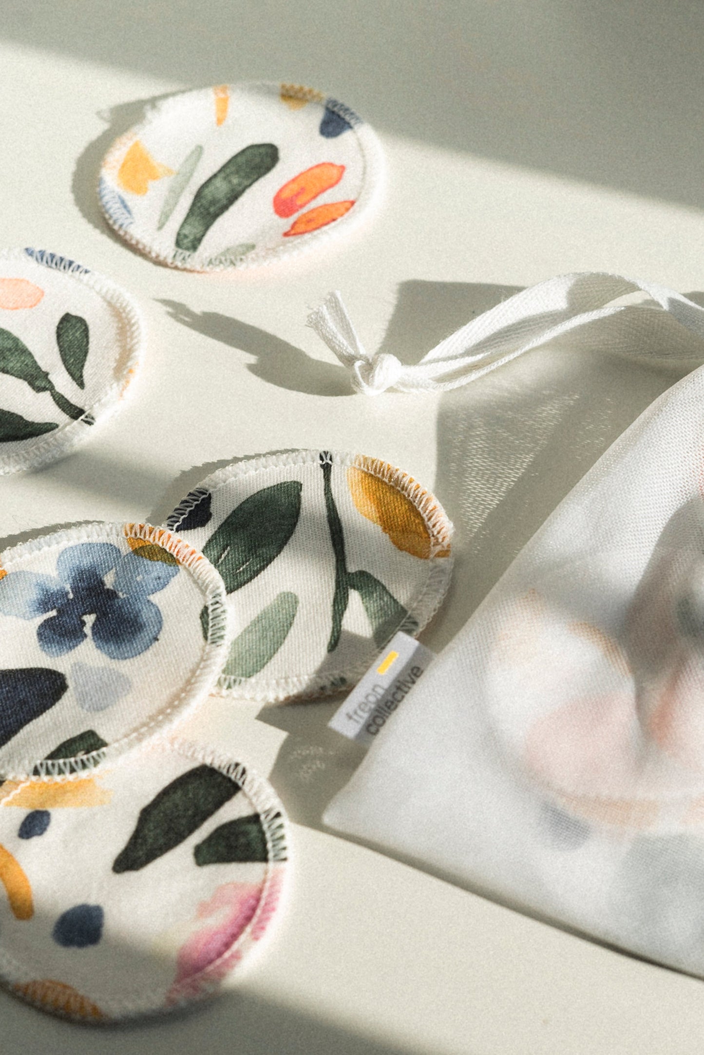 Tampons démaquillants - Motifs Sierra Florals