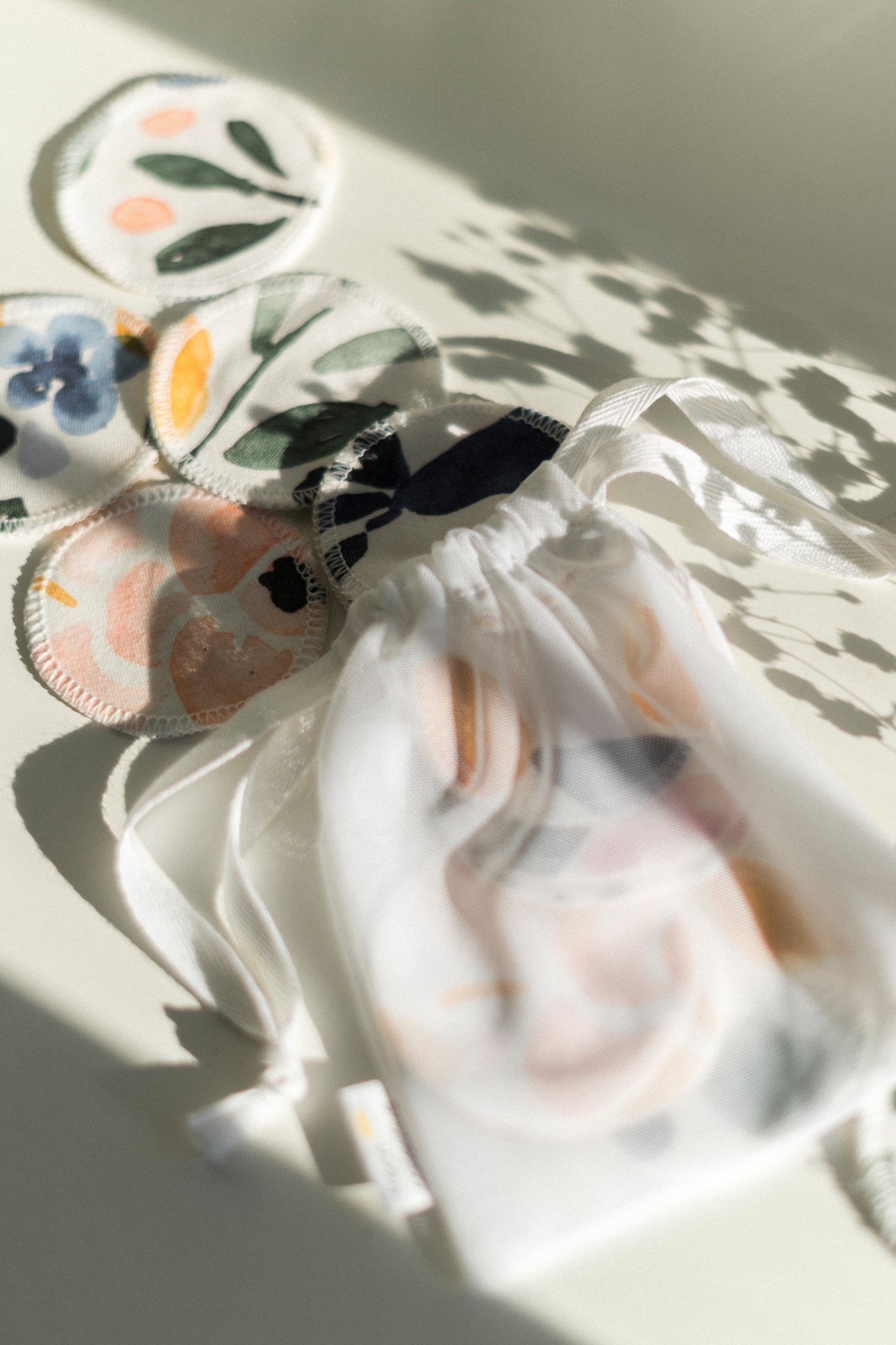 Tampons démaquillants - Motifs Sierra Florals