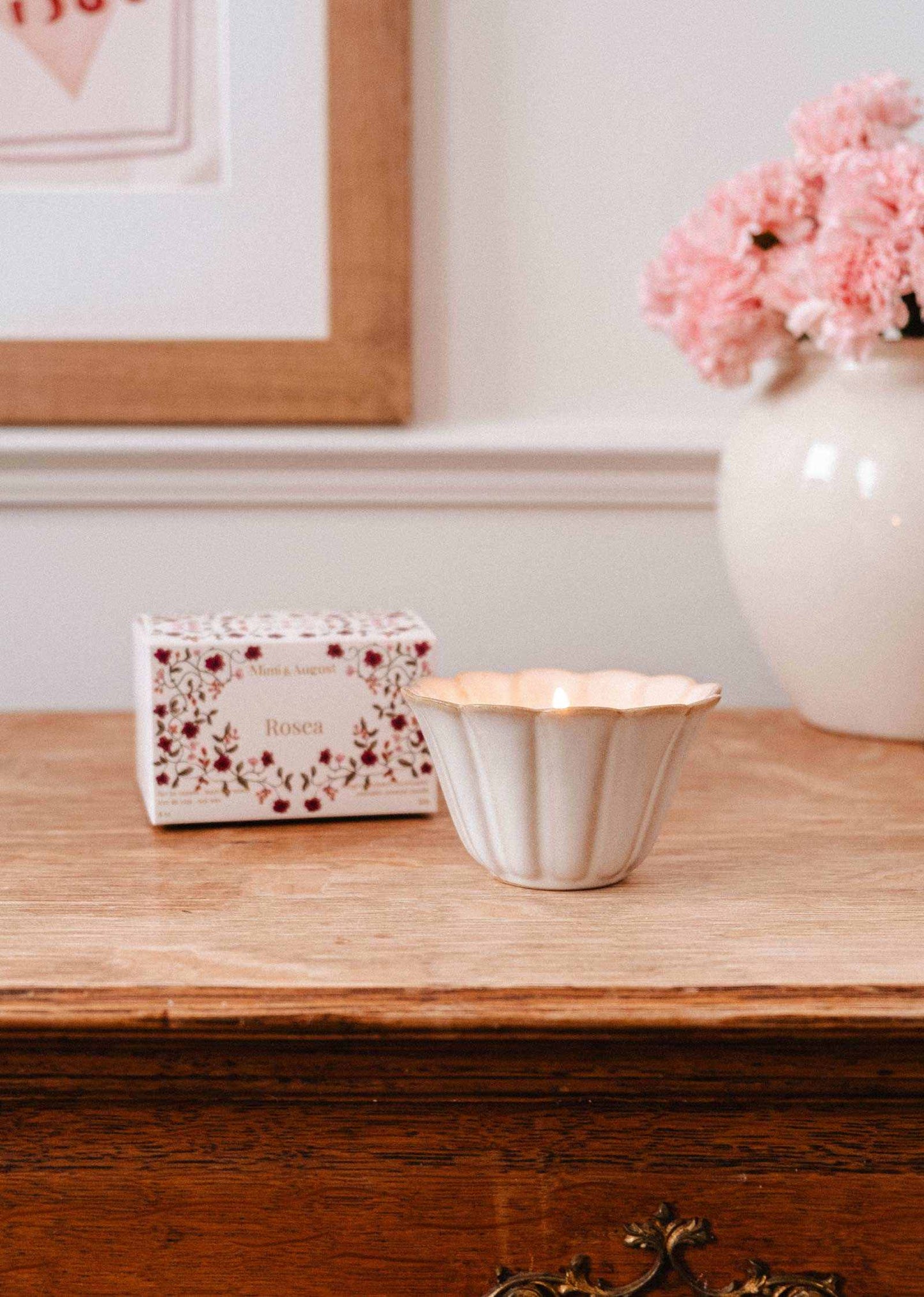 Rosea - Bougie réutilisable