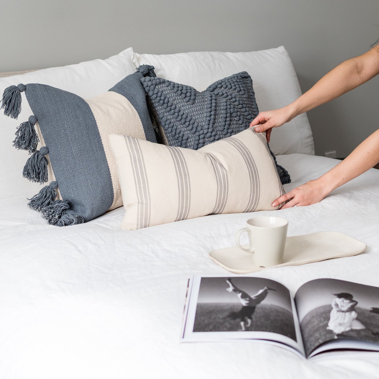 Housse de coussin ABBIE