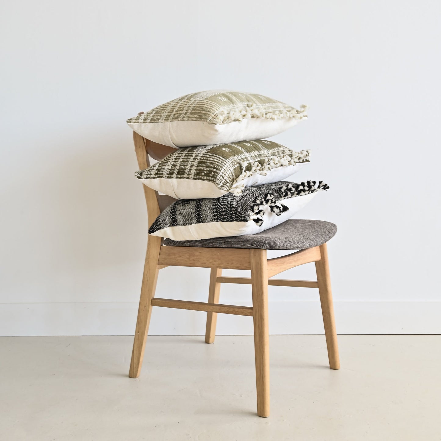 Housse de coussin BHUJODI - Noir