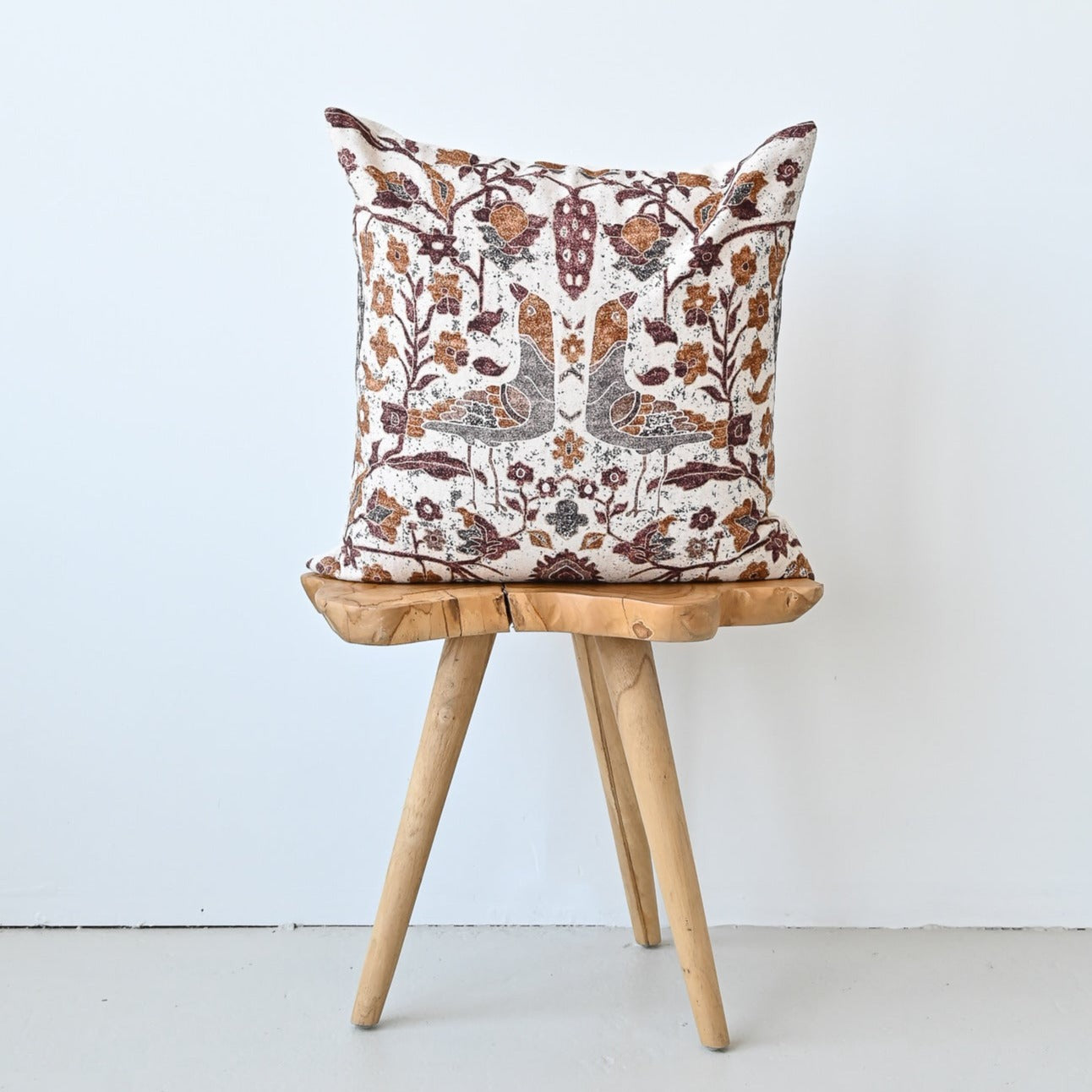 Housse de coussin Byrd Ivoire