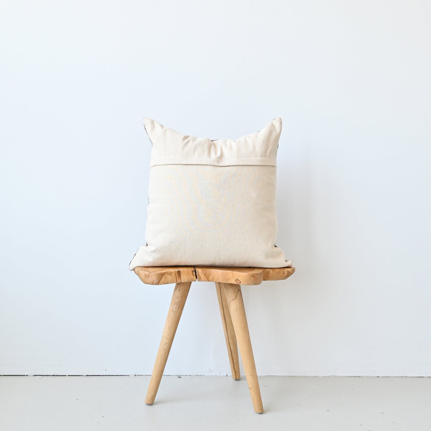Housse de coussin Byrd Ivoire
