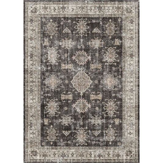 Tapis noir anthracite