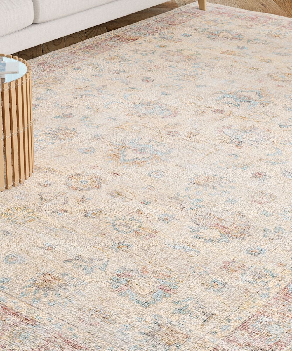 Tapis Ivoire Rose | Aria