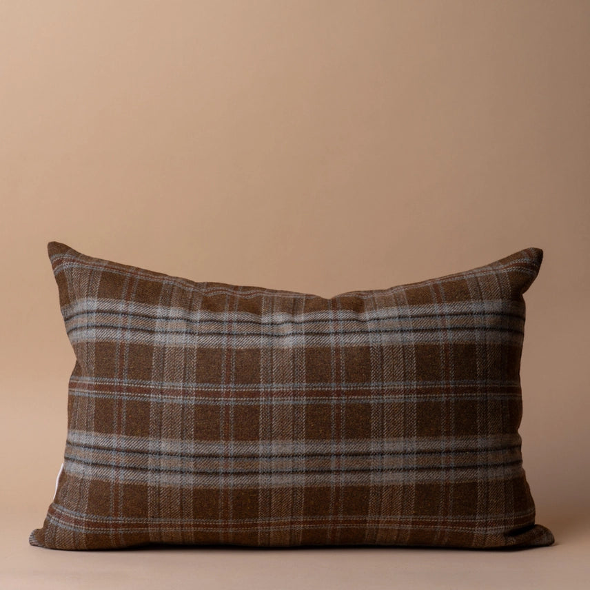 Housse de coussin THATCHER | À carreaux