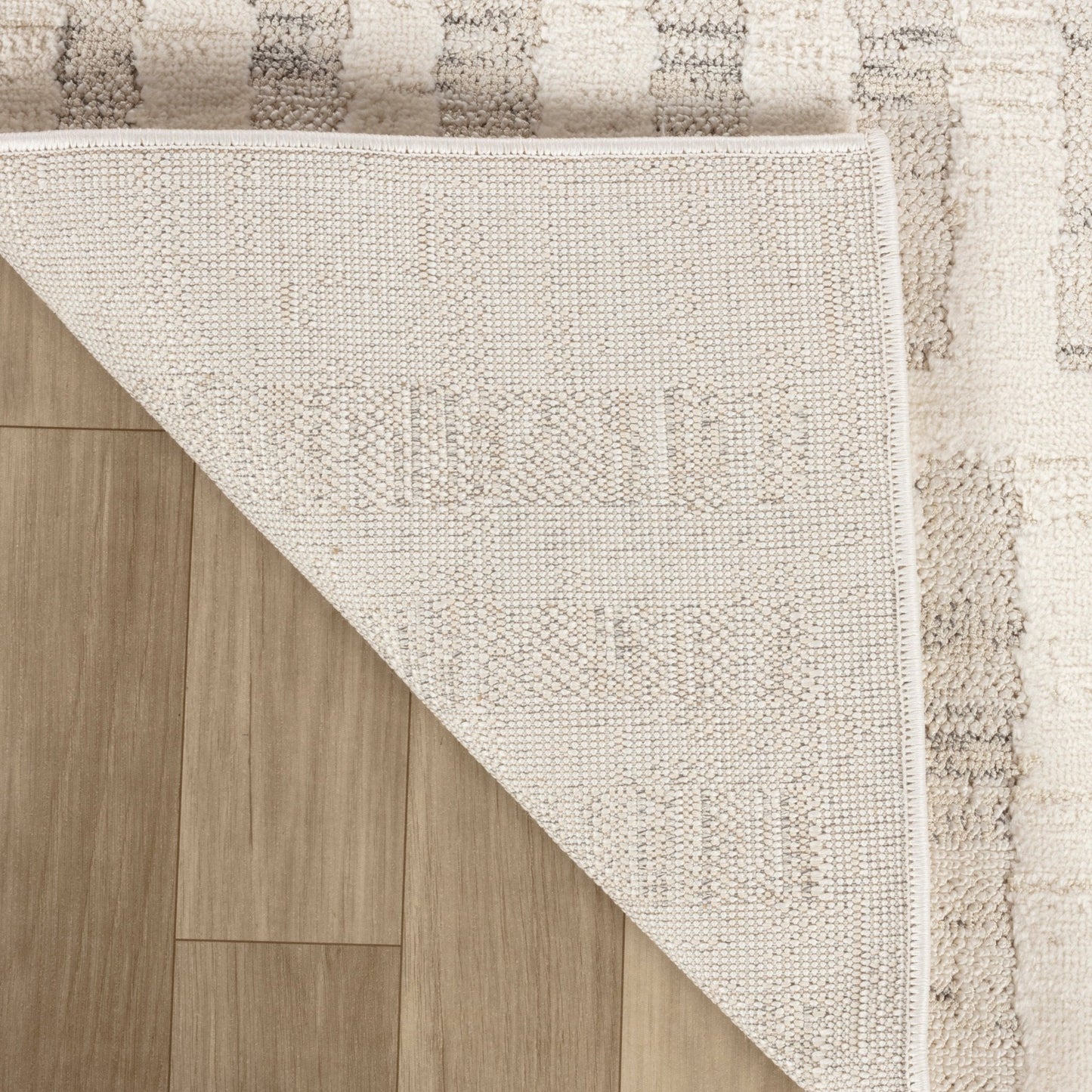 Tapis beige abstrait moderne  | Astra