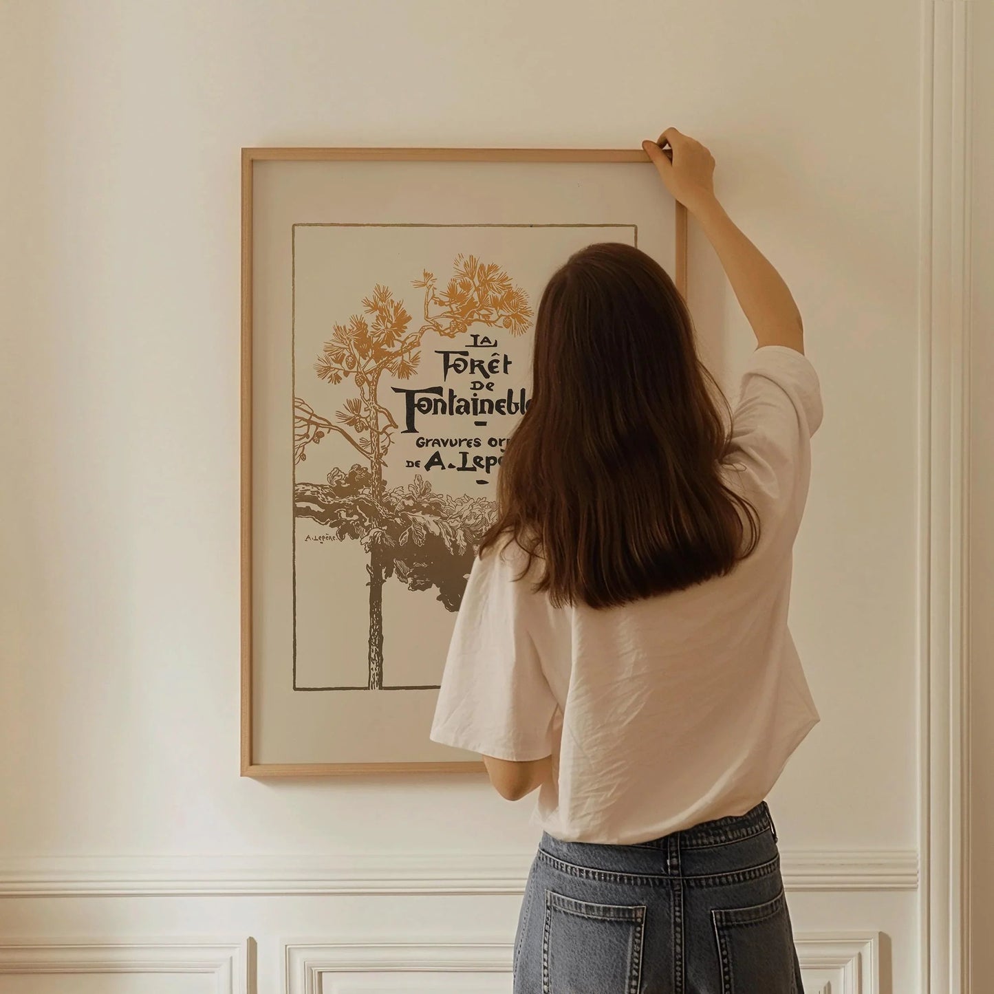 Auguste Lepère | La Forêt de Fontainebleau Art Nouveau Print
