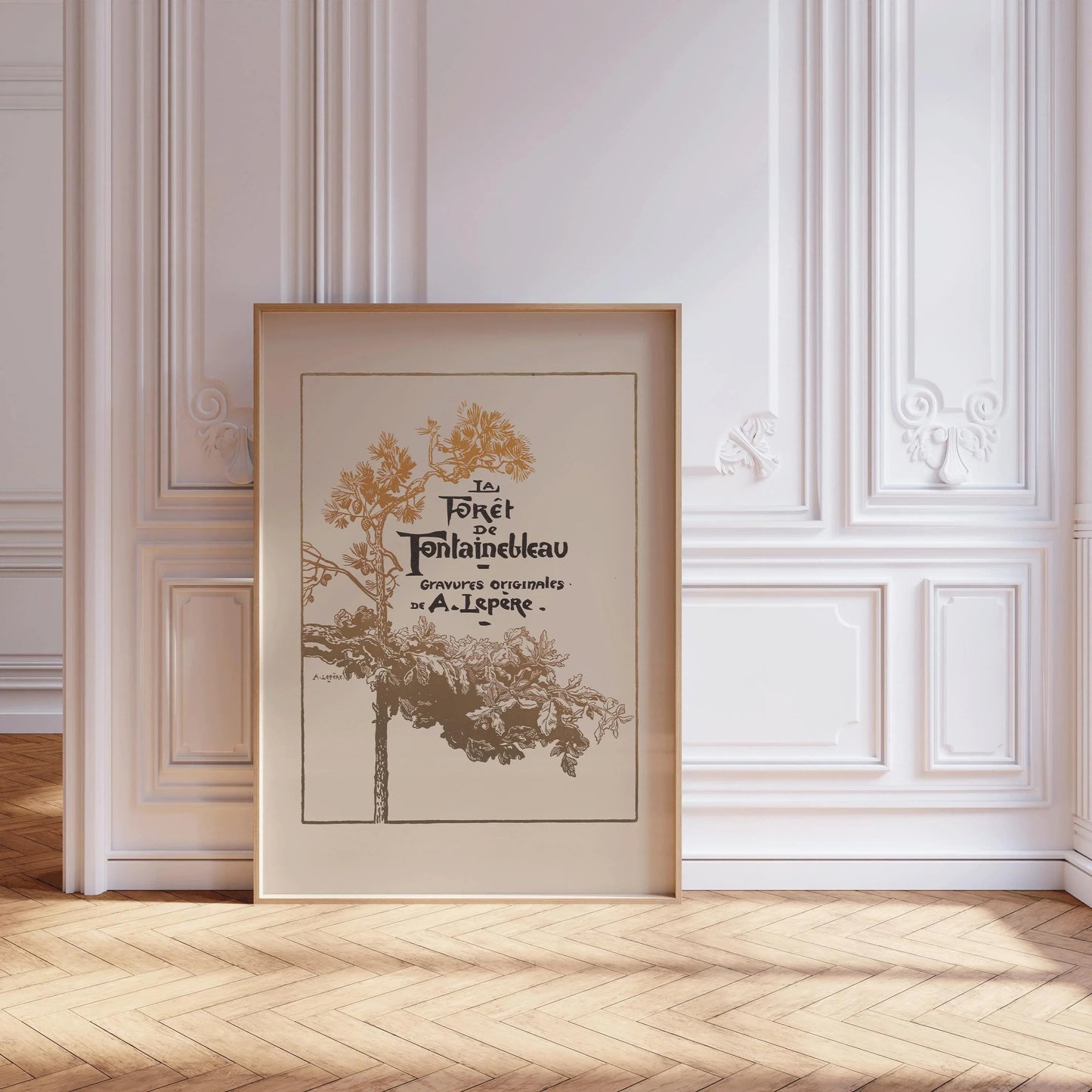 Auguste Lepère | La Forêt de Fontainebleau Art Nouveau Print