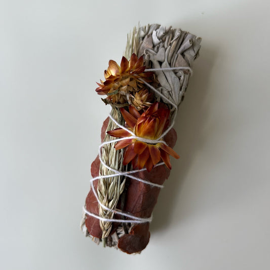 Bâton de sauge blanche | Immortelles + orge