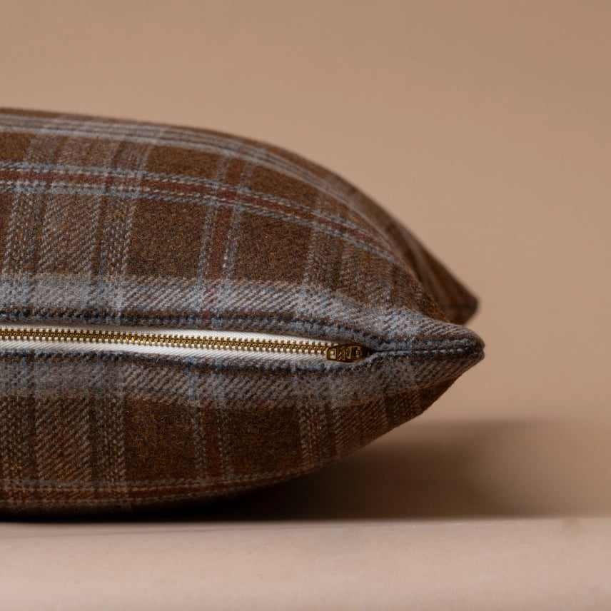 Housse de coussin THATCHER | À carreaux