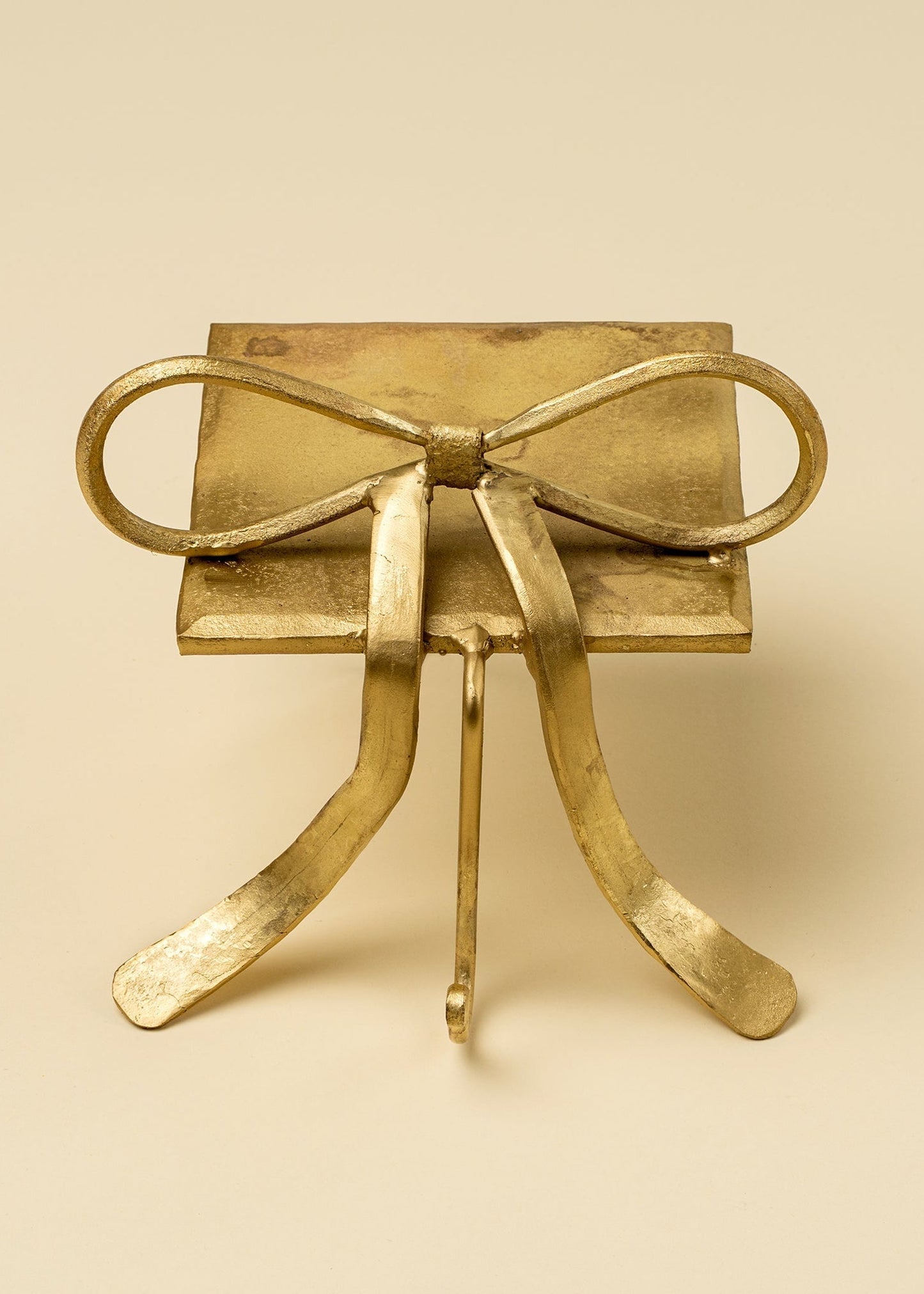 Porte-chaussette à nœud | Or