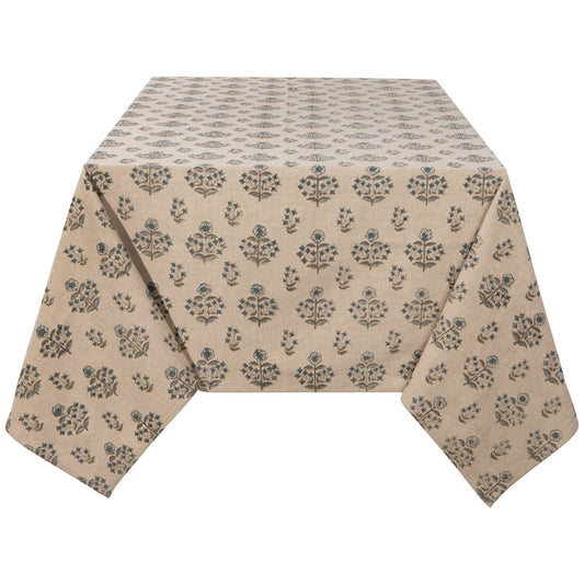 Nappe imprimée à la main Sylvia | Impression blocs