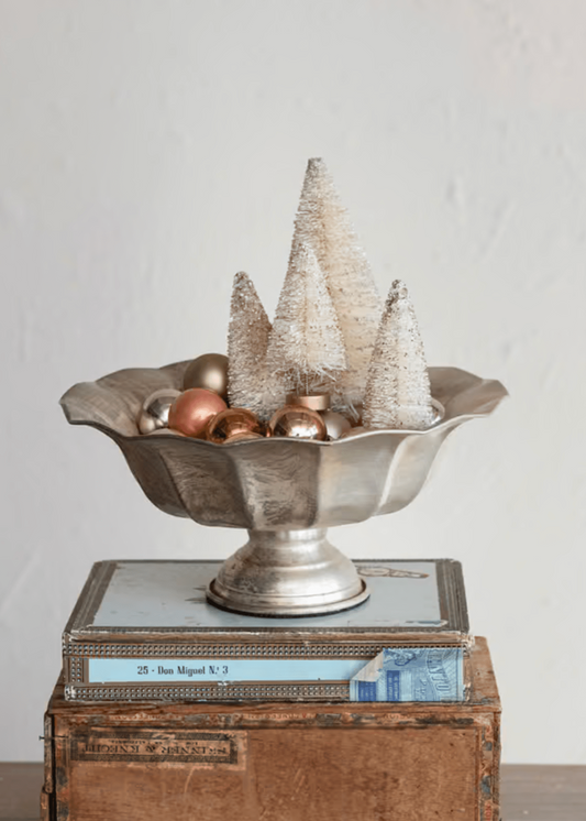 Bol à pied en céramique | Style vintage