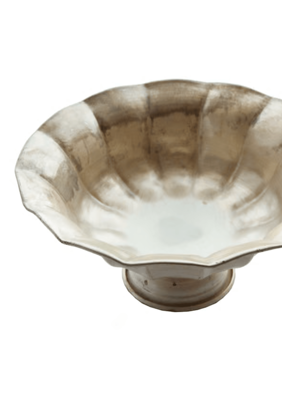 Bol à pied en céramique | Style vintage