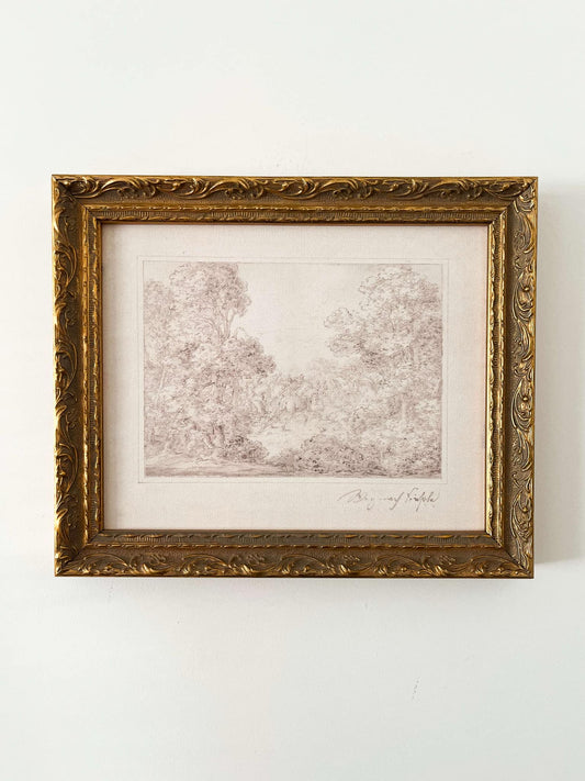 Vintage Wall Art Frame | Little Goose
