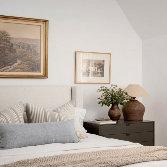 Housse de coussin Thalia |  mini lumbar à carreaux