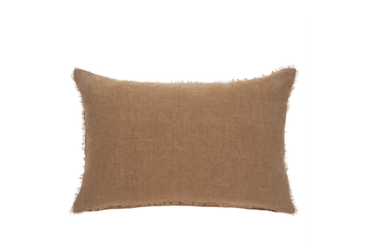 Coussin en lin Lina | Terracotta