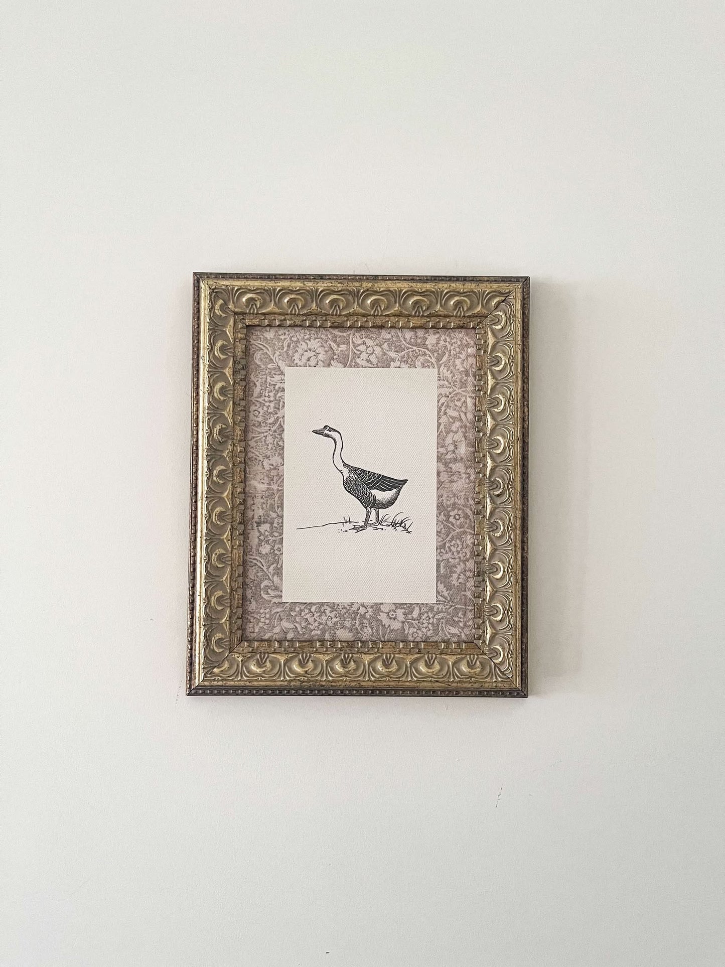 Vintage Wall Art Frame | Little Goose