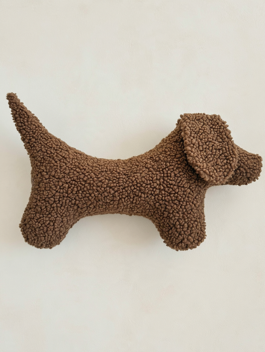 Coussin Peluche Teckel  HARVEY |  Rust