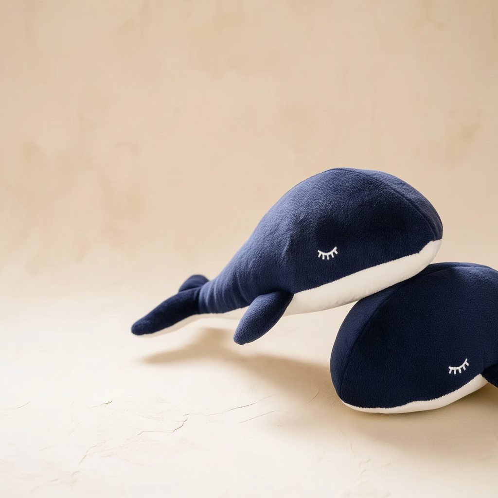 Peluche Baleine bleue