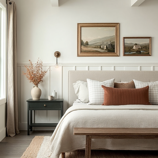 Housse de coussin Lucy | à carreaux