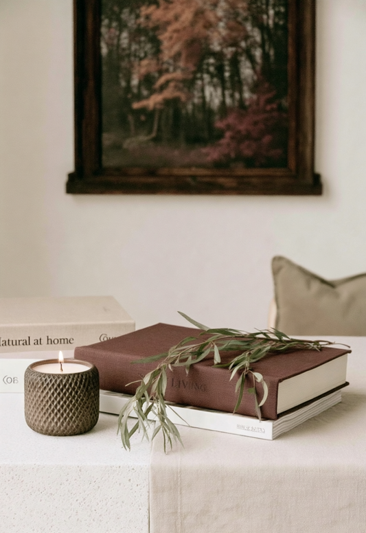Bougie Treillis Mocha | Collection Nuances et Terres