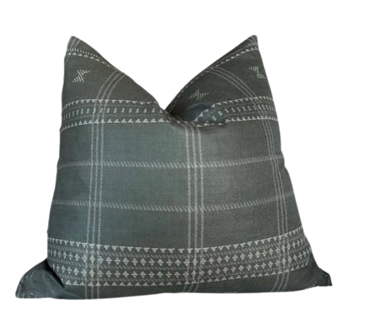 Housse de coussin Jade | Imprimé tissage