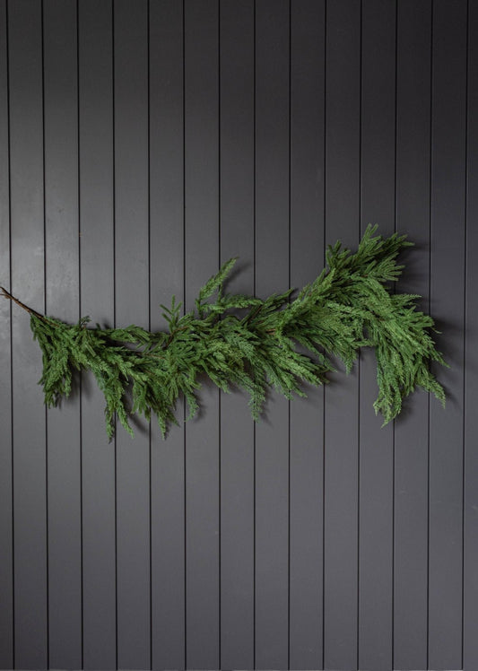 Guirlande de Noël artificielle Norfolk & Cypress