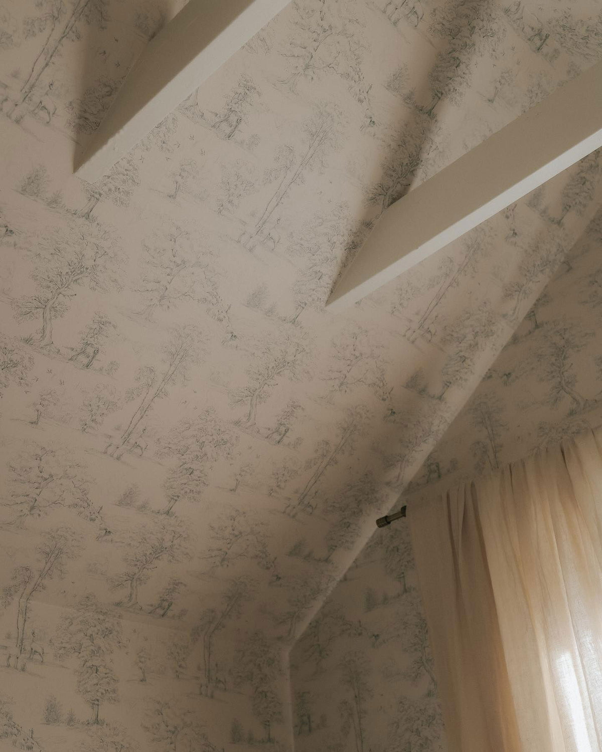 Papier peint Montfort  |  Indigo blue