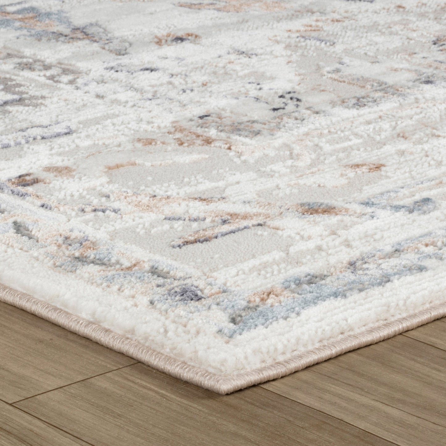 Tapis scandinave beige vieilli | Atlas