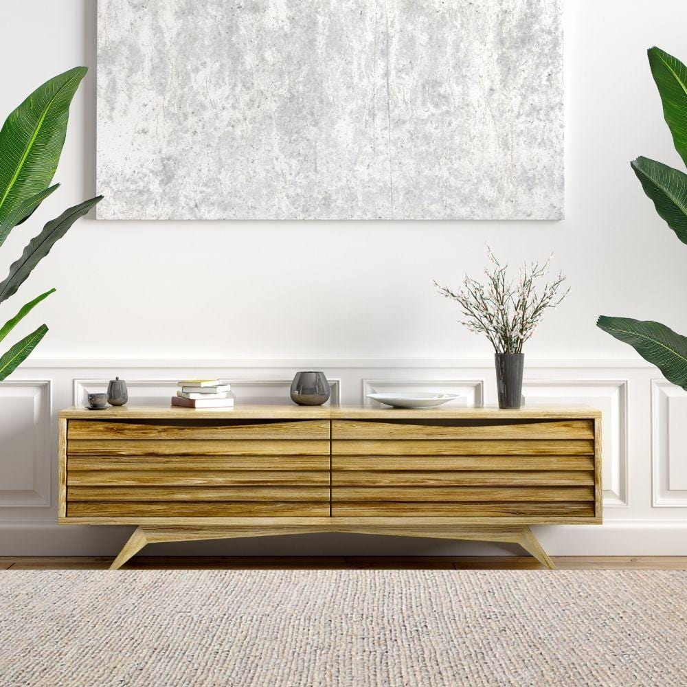 Tapis en laine tissée | Amara