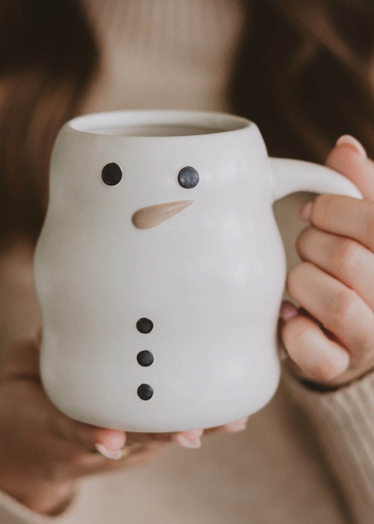 Mug à café bonhomme de neige