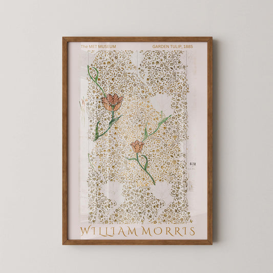 William Morris - Croquis de tulipes
